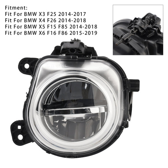 1 Uds. Luz antiniebla delantera LED izquierda para BMW X3 F25 X4 F26 X5 F15 X6 F16 63177317251