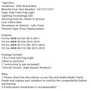 1 Uds. Luz antiniebla delantera LED izquierda para BMW X3 F25 X4 F26 X5 F15 X6 F16 63177317251-11