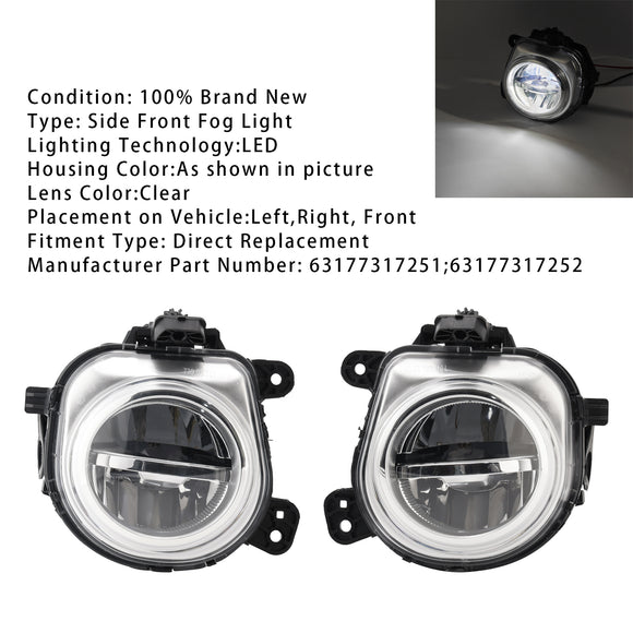 Paar LED Mistlampen Voor BMW X3 F25 X4 F26 X5 F15 X6 F16 63177317252