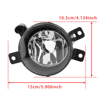 1 Pcs Front Left Fog Light Without Bulb For BMW X1 E84 2009-2015 63172993525 - 0
