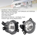 Paar mistlampen zonder lamp voor BMW X1 E84 2009-2015 63172993526-4