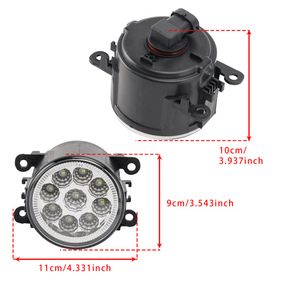 Pari LED-päiväsumuvalot Ford Focus Fiesta C-Max 84501AJ00A