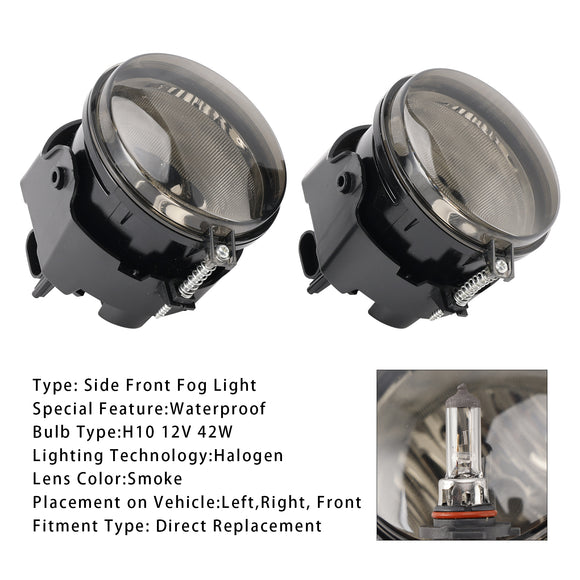 Coppia fendinebbia per Dodge Chrysler Calibre Jeep Compass 4805857AA lente fumé