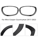 2 kpl vasen & oikean puolen ajovalon kehyssarja Mini Cooper Countrymanille 2017-2023-7
