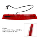 3ème feu stop à montage élevé, Signal d'arrêt pour Honda HR-V HRV VEZEL Acura 14-22 rouge-6