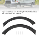2 Stuks Voorwielkast Sierlijst Rechts & Links Voor Ford Transit Mk8 1885950-2