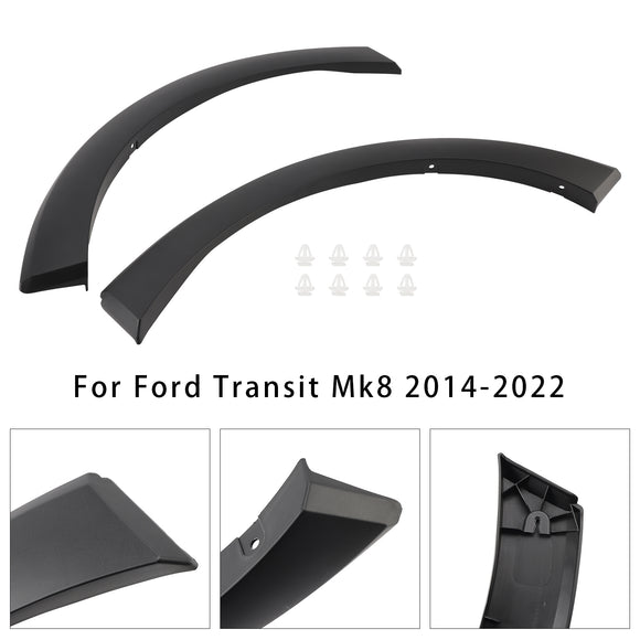 2 Stuks Voorwielkast Sierlijst Rechts & Links Voor Ford Transit Mk8 1885950