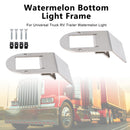 2PCS Watermelon Under Glow Frame Bracket Universal Clamp Style Mount For Truck-4