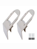 2PCS Watermelon Under Glow Frame Bracket Universal Clamp Style Mount For Truck-1