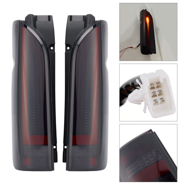 Left+Right LED Tail Light Assembly YAB-HS-0309 For Toyota Hiace 2005-2018 - 0
