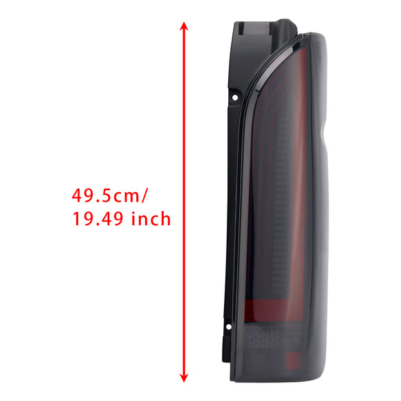 Left+Right LED Tail Light Assembly For Toyota Hiace 2005-2018