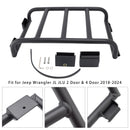 Heckscheibenleiter für Jeep Wrangler JL JLU Gepäckleiterträger 2018–2024-5