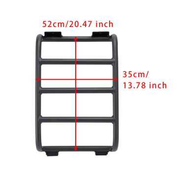 Rear Window Ladder For Jeep Wrangler JL JLU Luggage Ladder Rack 2018-2024 - 0