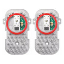 Module de Diode d'insertion de lumière LED de phare, 2 pièces, pour BMW 428i 435i 2014 – 2016-7