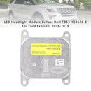 LED Headlight Module Ballast Unit FB53-13B626-B For Ford Explorer 2016-2019-3