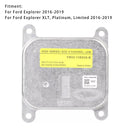 LED Headlight Module Ballast Unit FB53-13B626-B For Ford Explorer 2016-2019-7