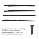 4 Stuks Voor + Achter Deur Venster Riem Sierlijst Voor Toyota Lexus IS300 2001-2005-3