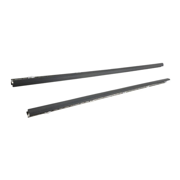 2 Stück L&R Zierleiste für Seitenfenster 72410-SR3-003 72450-SR3-003 für Honda Civic EG6 EG4 3D 1992-1995