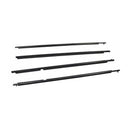 4 kpl Weatherstrip Ikkunan Muotoilu Trimmun tiivistehihna Toyota Highlander 2008-2010-8