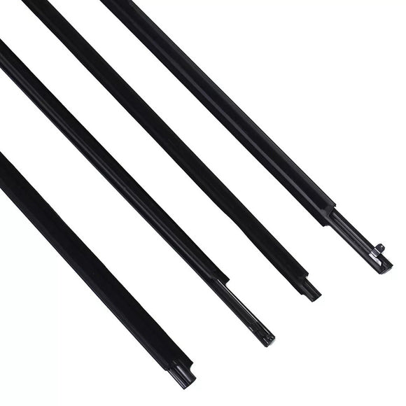 4 kpl Weatherstrip Ikkunan Muotoilu Trimmun tiivistehihna Toyota Highlander 2008-2010