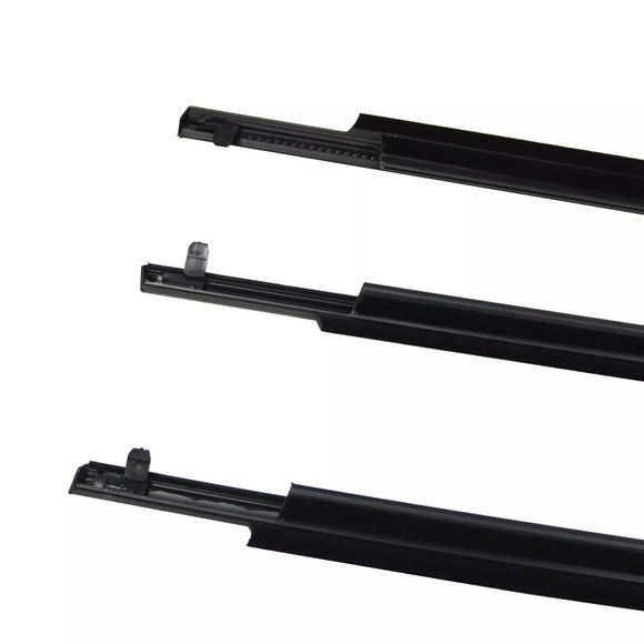 4 kpl Weatherstrip Ikkunan Muotoilu Trimmun tiivistehihna Toyota Highlander 2008-2010