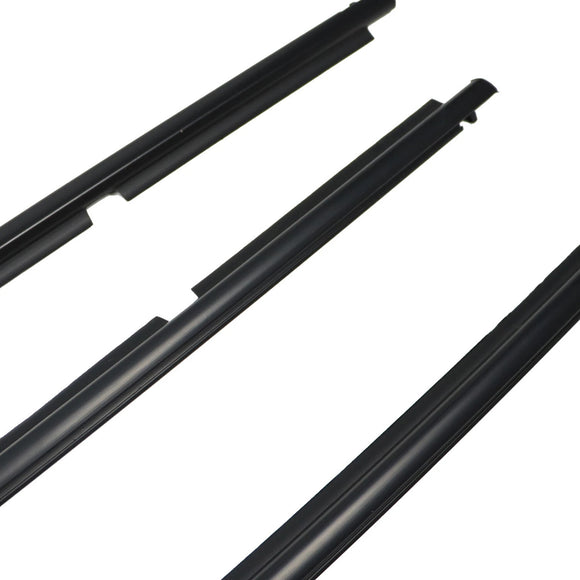 4 kpl Weatherstrip Ikkunan Muotoilu Trimmun tiivistehihna Toyota Highlander 2008-2010