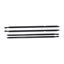 4 kpl Weatherstrip Ikkunan Muotoilu Trimmun tiivistehihna Toyota Highlander 2008-2010-1