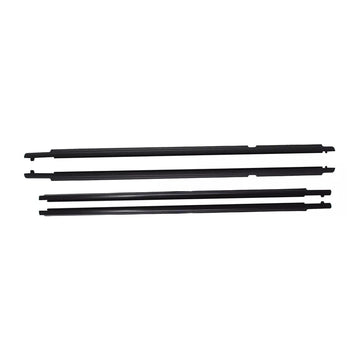 4Pcs Weatherstrip Window Moulding Trim Seal Belt For Toyota Highlander 2008-2010