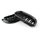 Front Kidney Hood Grille Grill For BMW E46 3 Series 4 Door 2002-2005 Matte Black-4