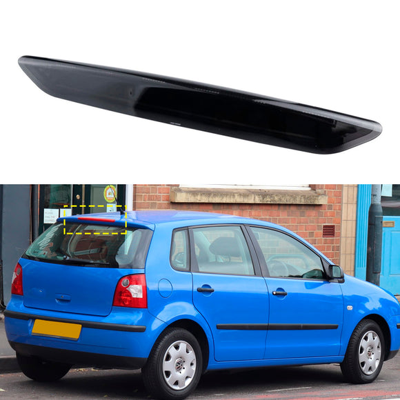 Black Rear High Level Third Brake Light Stop Lamp For VW Polo MK4 9N 2002-2009