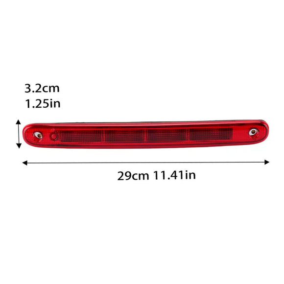 Luz de freno trasera roja de alto nivel, tercera parada, para Citroen C1, Peugeot 107