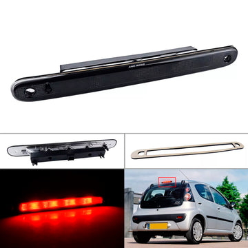 Achter hoog niveau zwart derde stopremlicht voor Citroen C1 voor Peugeot 107 - 0