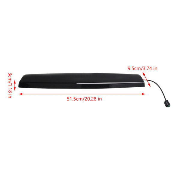 Luz de freno de montaje alto con lente negra XFG000071 para Range Rover Sport L320 06-09
