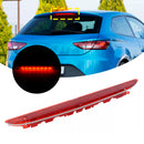 Rode lens hoog niveau rem LED-licht achter 3e stop voor Seat Leon 5F 2011-2016-4