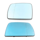 Azul calefactado a la izquierda&RCristal de espejo retrovisor lateral derecho para el conductor para BMW X5 E53 1998-2006-3