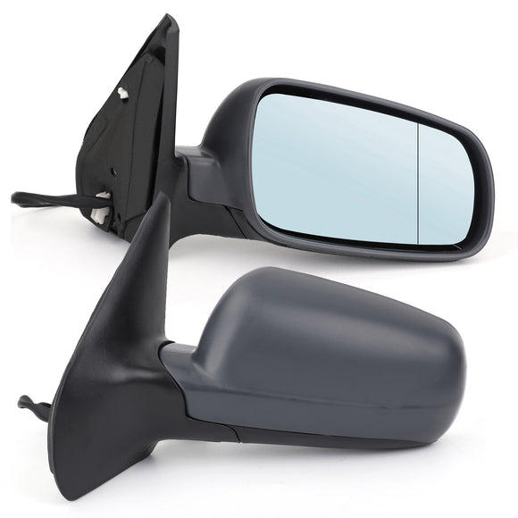 Left&Right Hand Side Door Wing Mirror Heated Electric For VW Golf Mk4 97-04