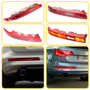 Left Rear Bumper Reflector Tail Light Lamp Red Lens For Audi Q7 2007-2015-6