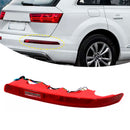 Right Rear Bumper Reflector Tail Light Lamp Red Lens For Audi Q7 2007-2015-5
