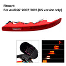Right Rear Bumper Reflector Tail Light Lamp Red Lens For Audi Q7 2007-2015-6
