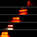 Links&RAchterlicht met reflector en rode lens voor Audi Q7 2007-2015-13