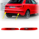 Left&Right Rear Bumper Light Tail Stop Brake Lamp For Audi Q3 2012-2015-2
