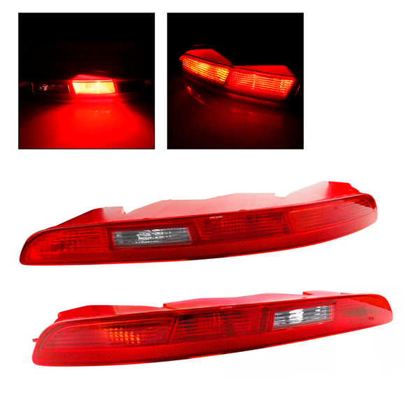 Left&Right Rear Bumper Light Tail Stop Brake Lamp For Audi Q3 2012-2015