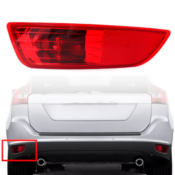 Reflector de lámpara de luz antiniebla del parachoques trasero izquierdo 30763322 para Volvo XC60 2008-2013