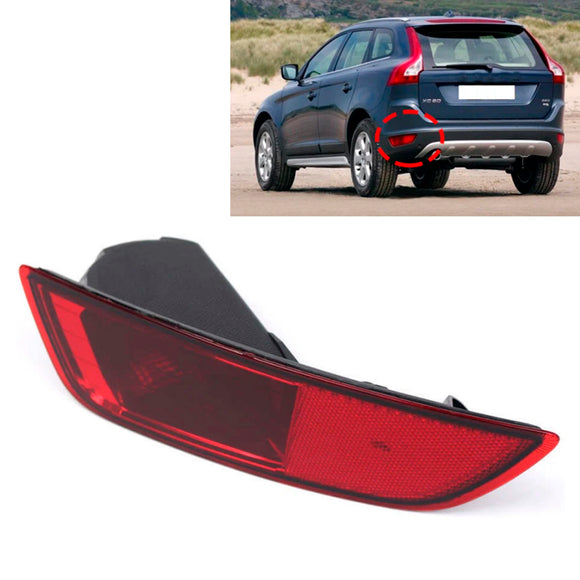 Reflector de lámpara de luz antiniebla del parachoques trasero izquierdo 30763322 para Volvo XC60 2008-2013