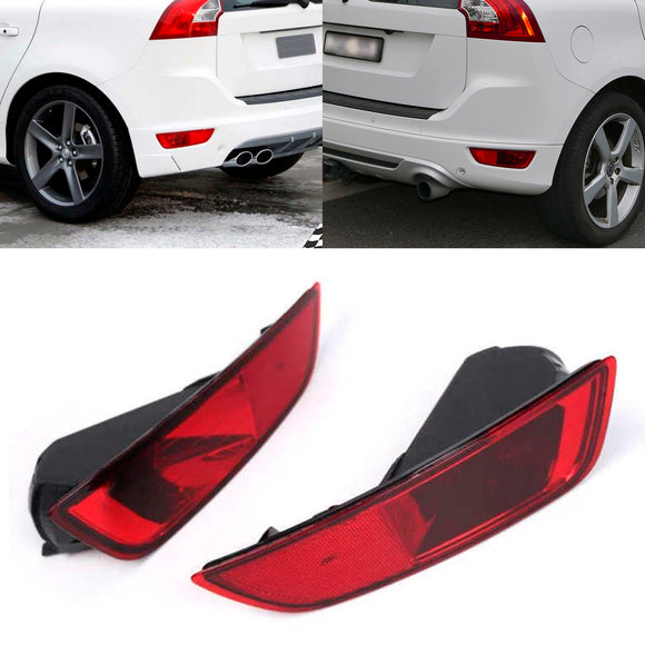 Izquierda&RReflector de luz antiniebla trasera para parachoques Volvo XC60 2008-2013