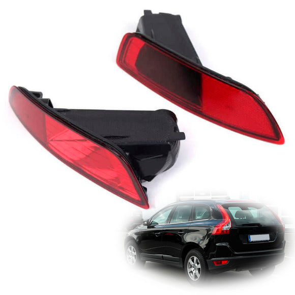 Izquierda&RReflector de luz antiniebla trasera para parachoques Volvo XC60 2008-2013