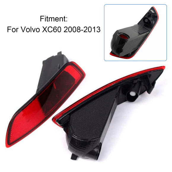 Izquierda&RReflector de luz antiniebla trasera para parachoques Volvo XC60 2008-2013