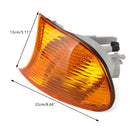 Pair Amber Corner Side Light For BMW 3 Series E46 1998-2001 Coupe 63126904299 63126904300-4