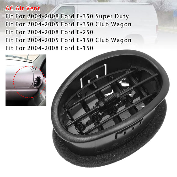 Lämmittimen AC kojelauta ilman säleikkö Ford E-150 E-250 2004-2008 4C2Z19893BA