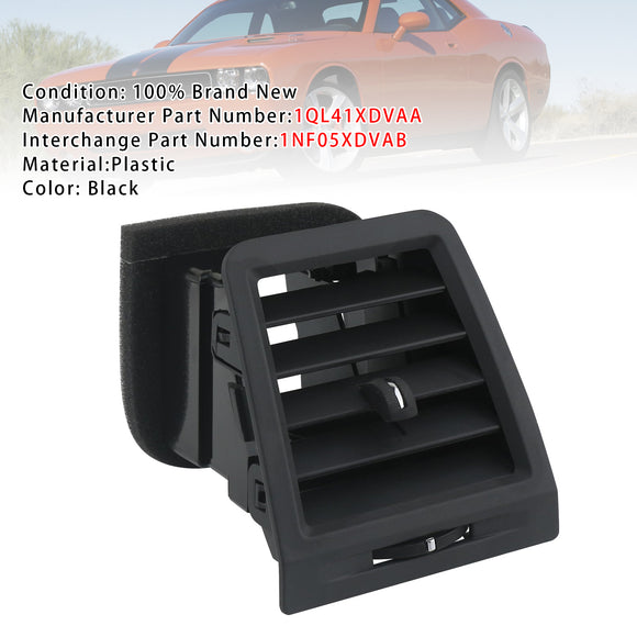 Dodge Challenger 2008-2014 Vasen puoli Lämmitys Ilmastointi Ilmastointi Poistoaukko 1QL41XDVAA 1NF05XDVAB